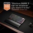  מקלדת מכאנית אלחוטית Glorious GMMK 3 PRO HE 75% Prebuilt Wireless שחור 