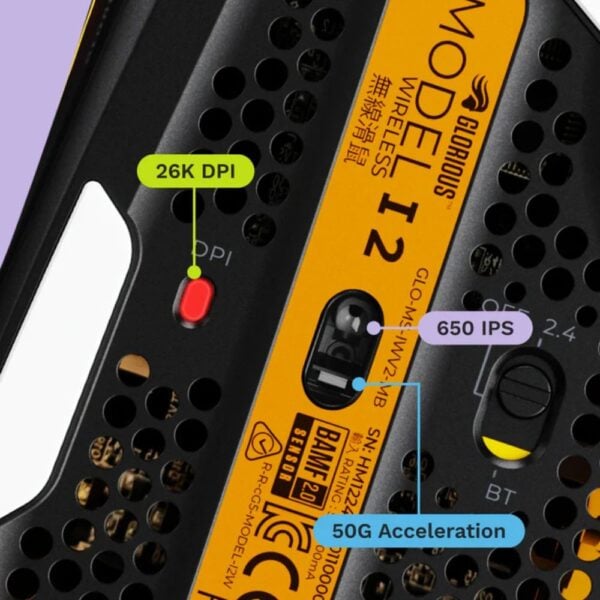  עכבר גיימינג אלחוטי Glorious Model I 2 Wireless GLO-MS-IWV2MW 