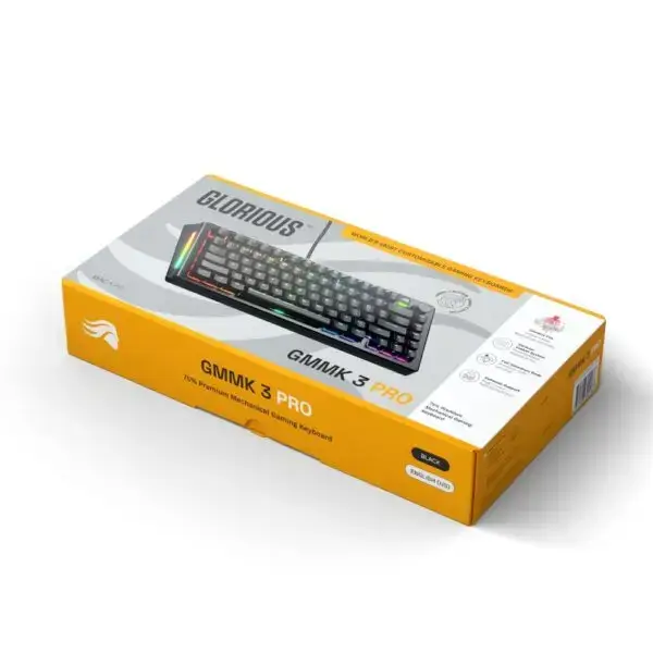  מקלדת מכאנית חוטית Glorious GMMK 3 PRO HE 75% (Pre-Built) Glorious GLO-KB-GMMK3-PRO-75-PB 
