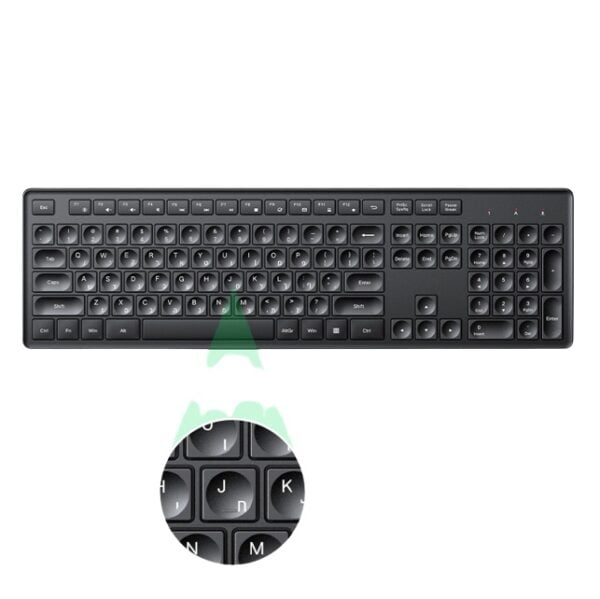  מקלדת חוטית UGREEN KU004 35731 צבע שחור Ugreen KU004 35737 