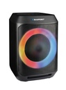  בידורית Bluetooth אלחוטית עם מיקרופון אלחוטי ואורות LED מבית BLAUPUNKT Party-Speaker-1160X 