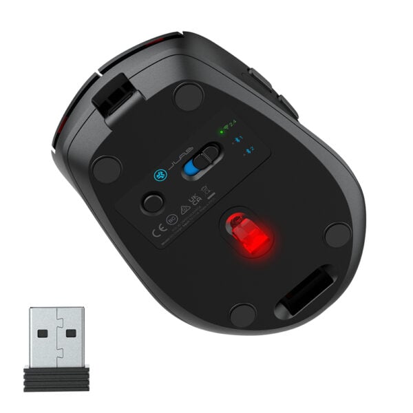  עכבר אלחוטי קומפקטי נייד Jlab Go Charge Go-Charge Mouse 