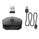  עכבר אלחוטי קומפקטי נייד Jlab Go Charge Go-Charge Mouse 