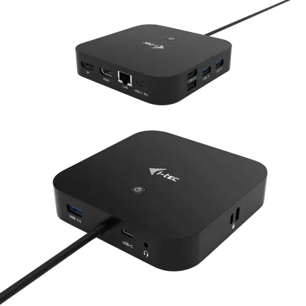  תחנת עגינה USB-C HDMI DP 100W C31HDMIDPDOCK 