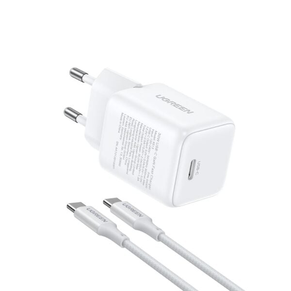  מטען קיר מהיר 30W GaN + כבל 1 מטר USB-C Ugreen UGREEN X513 65013 
