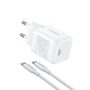  מטען קיר מהיר 30W GaN + כבל 1 מטר USB-C Ugreen UGREEN X513 65013 