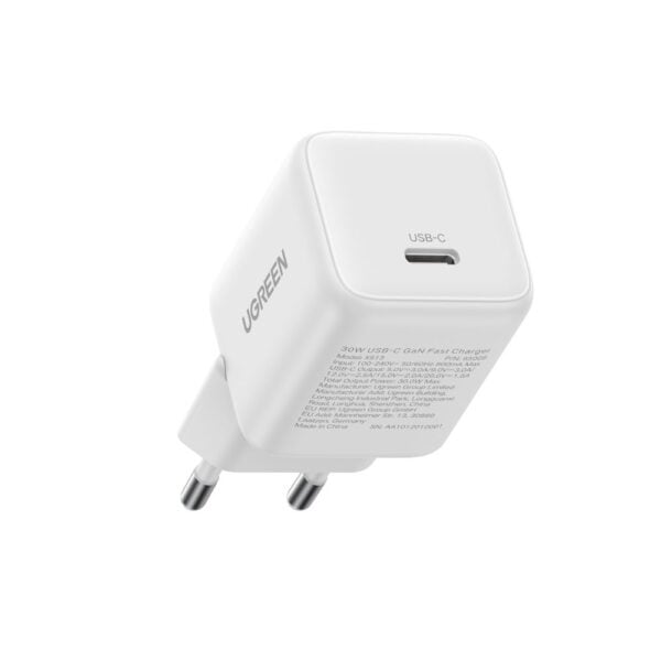  מטען קיר מהיר 30W GaN + כבל 1 מטר USB-C Ugreen UGREEN X513 65013 