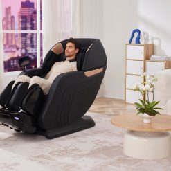  Comfy CZ7 – כורסת עיסוי מתקדמת מבית Medics Care שחור 