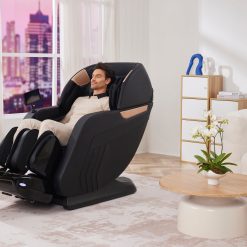  Comfy CZ7 – כורסת עיסוי מתקדמת מבית Medics Care שחור 