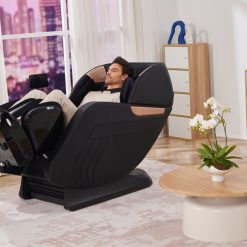  Comfy CZ7 – כורסת עיסוי מתקדמת מבית Medics Care שחור 