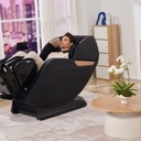  Comfy CZ7 – כורסת עיסוי מתקדמת מבית Medics Care שחור 