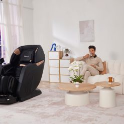  Comfy CZ7 – כורסת עיסוי מתקדמת מבית Medics Care שחור 