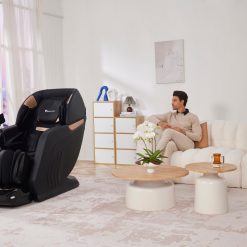  Comfy CZ7 – כורסת עיסוי מתקדמת מבית Medics Care שחור 