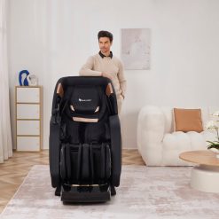  Comfy CZ7 – כורסת עיסוי מתקדמת מבית Medics Care שחור 