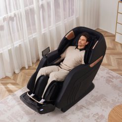  Comfy CZ7 – כורסת עיסוי מתקדמת מבית Medics Care שחור 