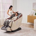  כורסת עיסוי מתקדמת XZ6 צבע קרם מבית מדיקסקייר 