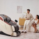  כורסת עיסוי מתקדמת XZ6 צבע קרם מבית מדיקסקייר 