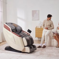  כורסת עיסוי מתקדמת XZ6 צבע קרם מבית מדיקסקייר 