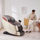  כורסת עיסוי מתקדמת XZ6 צבע קרם מבית מדיקסקייר 