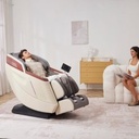  כורסת עיסוי מתקדמת XZ6 צבע קרם מבית מדיקסקייר 