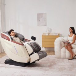  כורסת עיסוי מתקדמת XZ6 צבע קרם מבית מדיקסקייר 