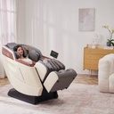  כורסת עיסוי מתקדמת XZ6 צבע קרם מבית מדיקסקייר 