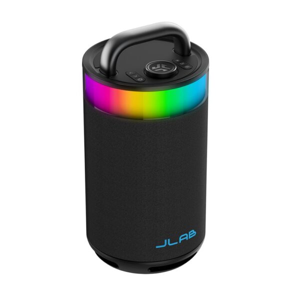  רמקול נייד עוצמתי JLab Epic Party Bluetooth הספק 100W סאונד 360° ותאורת RGB 