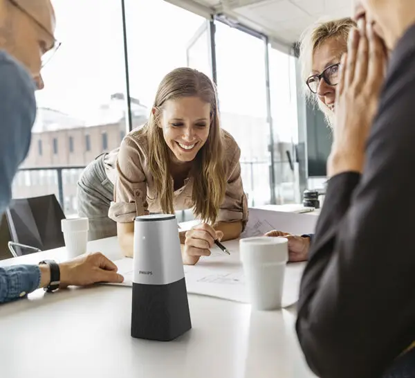  רמקול לחדרי ישיבות בעל 4 מיקרופונים ו 2 רמקולים PSE0540 