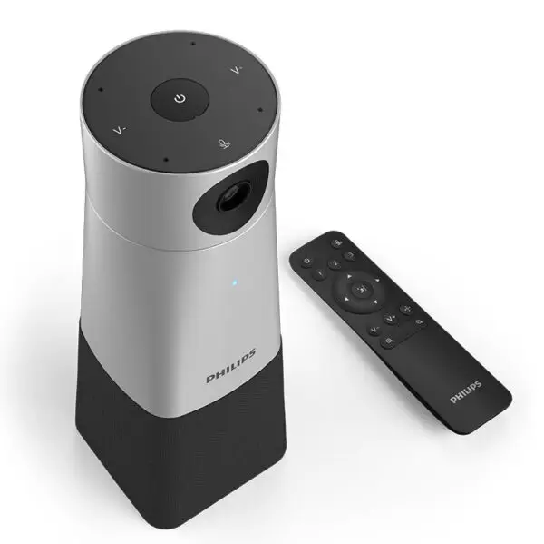  מצלמת K4 לשיחות ועידה עם 4 מיקרופונים מובנים ורמקול W5 PSE0550 