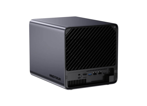 שרת MINISFORUM NAS N5 AI RYZEN 7 255 16GB 128GB EMMC 