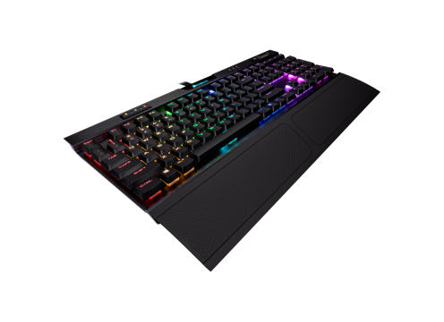 מקלדת גיימינג מכנית CORSAIR K70 RGB RAPIDFIRE MK.2 CHERRY MX LOW PROFILE SPEED 