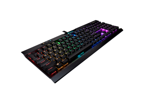  מקלדת גיימינג מכנית CORSAIR K70 RGB RAPIDFIRE MK.2 CHERRY MX LOW PROFILE SPEED 