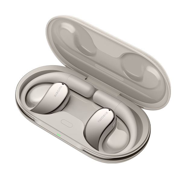  אוזניות OpenWear שיאומי Xiaomi OpenWear Stereo בצבע בז' 