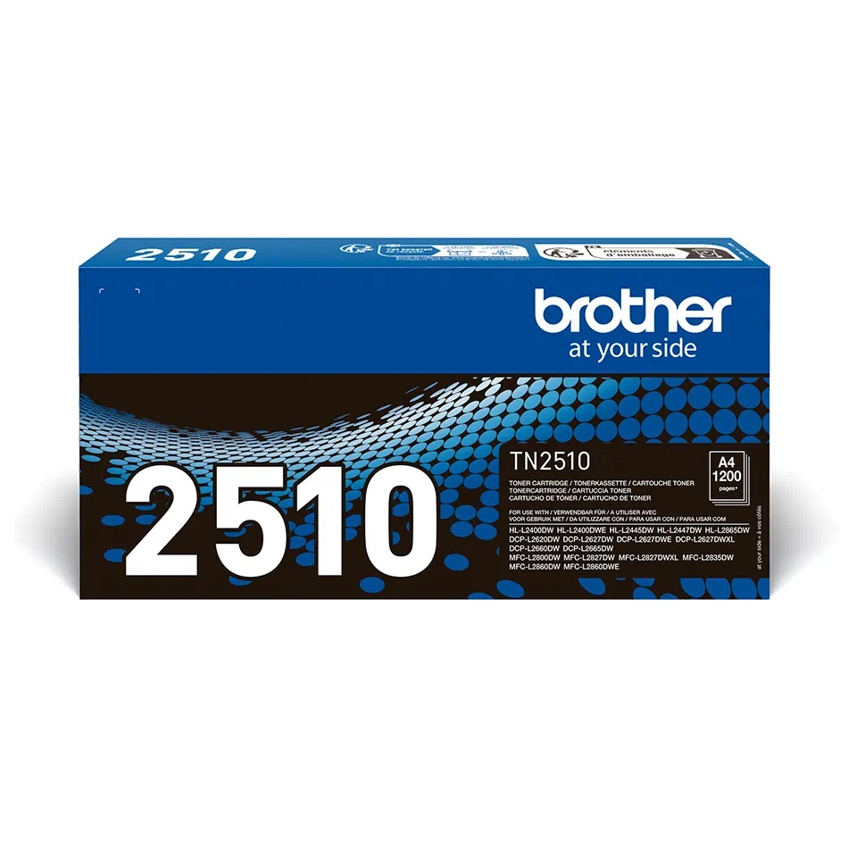 טונר שחור מקורי Brother TN2510 1.2K