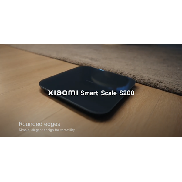  משקל מדידה חכם דגם Xiaomi Smart Scale S200 בצבע שחור 