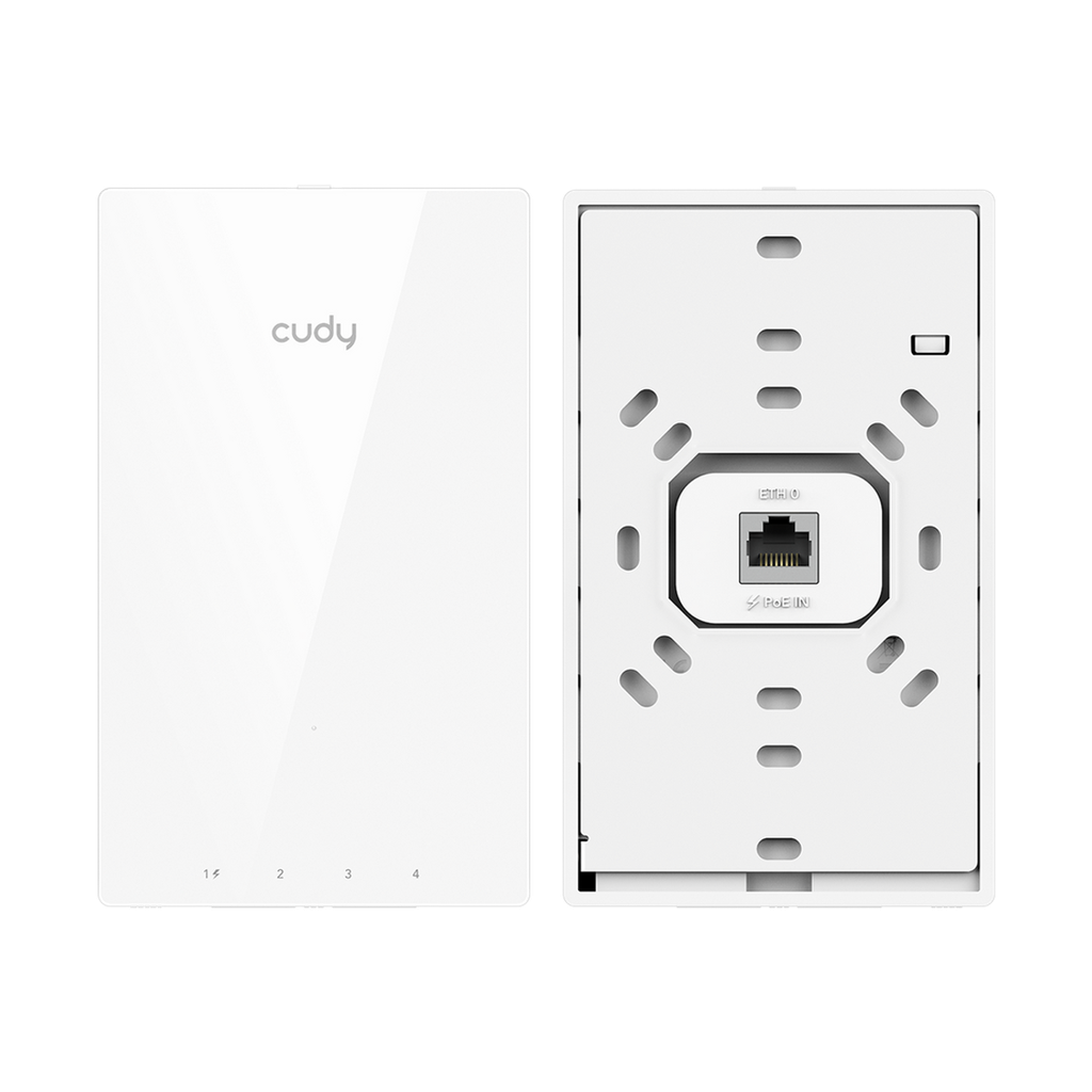  AX3000 Gigabit Wall-Plate Wi-Fi 6 Access Point CUDY 
