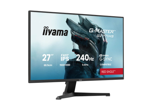  מסך מחשב לגיימינג IIYAMA 27" G-MASTER IPS FHD 240HZ 0.4MS 