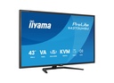  מסך מחשב IIYAMA 42.5" PROLITE VA 4K UHD 60HZ 3MS 