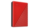  WD MY PASSPORT 2TB USB3.0 2.5" PORTABLE HDD RED 