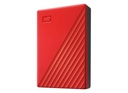  WD MY PASSPORT 4TB USB3.0 2.5" PORTABLE HDD RED 