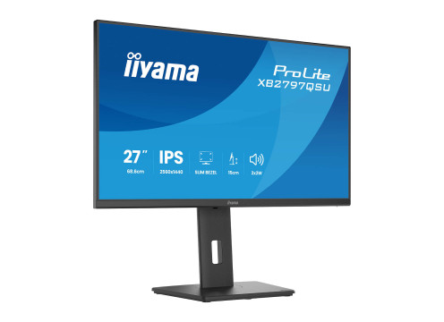  מסך מחשב IIYAMA 27" PROLITE IPS QHD 75HZ 1MS 