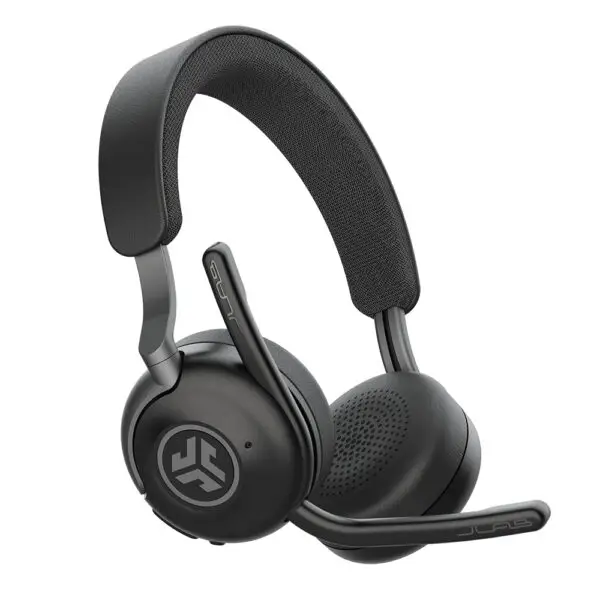  אוזניות עבודה אלחוטיות JLab Epic Work ANC כולל מעמד טעינה שחור Epic Work Wireless Headset 