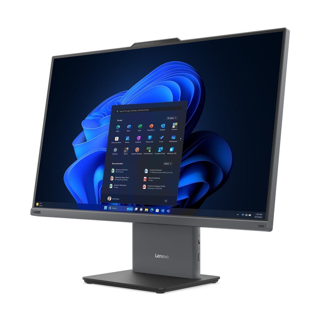 מחשב נייח LENOVO AIO ThinkCentre 50a 27 G6 U5-226V|16GB|512GB|W11P|3YR 13QF001BIV 