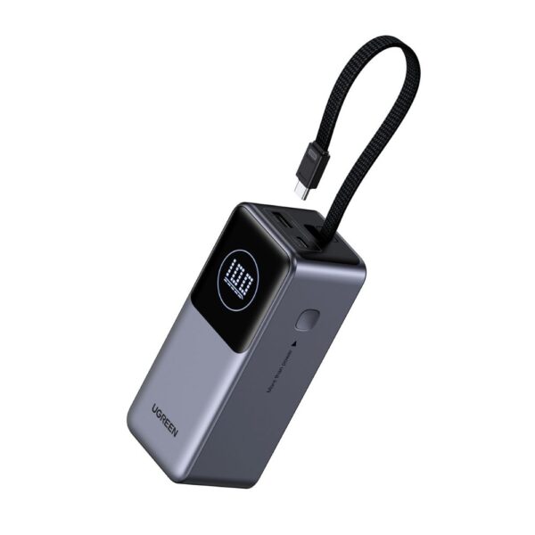  סוללת גיבוי Nexode 20000mAh 130W עם כבל מובנה UGREEN PB723 55365B 