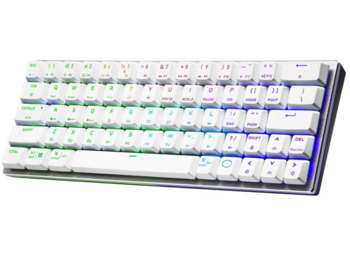  COOLERMASTER SK622 WIRELESS WHITE KEYBOARD - RED SWITCH 