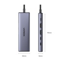  תחנת עגינה Ugreen CM511 USB-C 6-in-1 4K 60Hz DP 100W UGREEN CM511 75586 