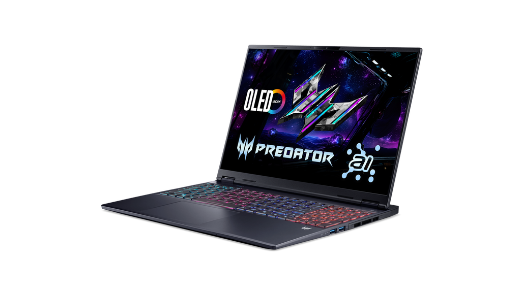 מחשב נייד Acer Predator Helios Neo 16S AI U9-275HX|32|1TB|W11H|5060|OLED NH.QX9EC.009 