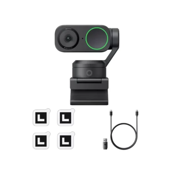  מצלמת רשת INSTA360 4K דגם LINK 2 AI WEBCAM 
