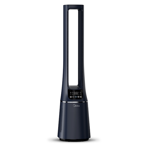  מאוורר עמוד ומטהר אוויר BLADLESS FAN דגם AMS150-PB 