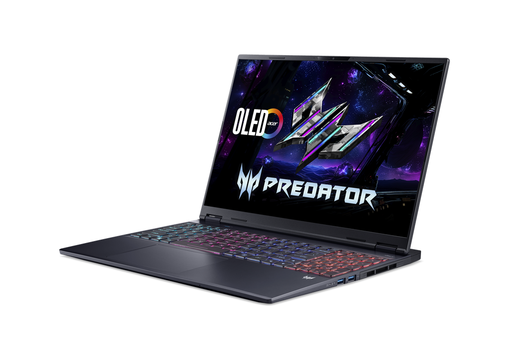 מחשב נייד Acer Predator Helios Neo 16S AI U9-386H|64|1TB|DOS|5060 NH.U3VEC.005 